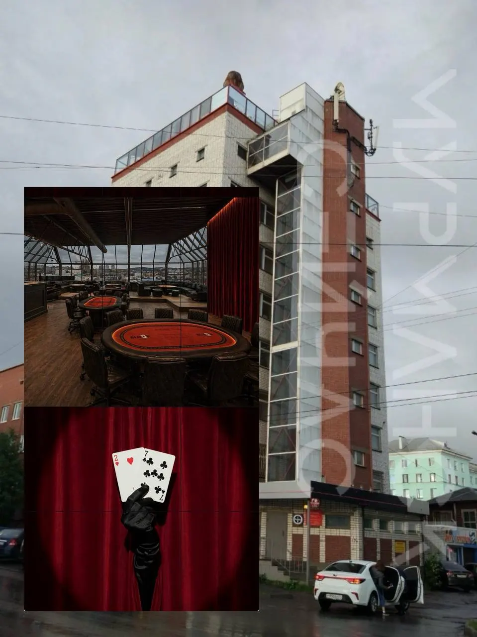 В помещениях бывших развлекательных заведений в центре Мурманска открылся клуб спортивного покера. Местные жители обеспокоены из‑за неисправностей отопления и электричества в здании.