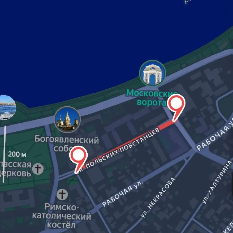 С 8:00 28 мая до 22:00 11 июня движение по улице Польских Повстанцев будет ограничено на участке от пересечения с Пролетарской до Декабрьских Событий из‑за ремонта тепловой сети.
