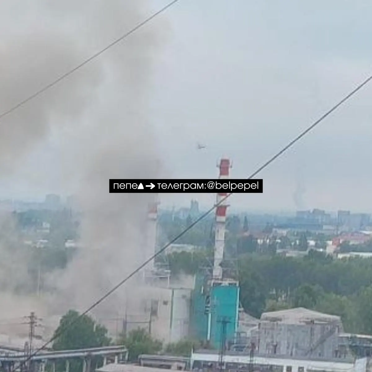 После удара часть домов в Белгороде остались без воды.