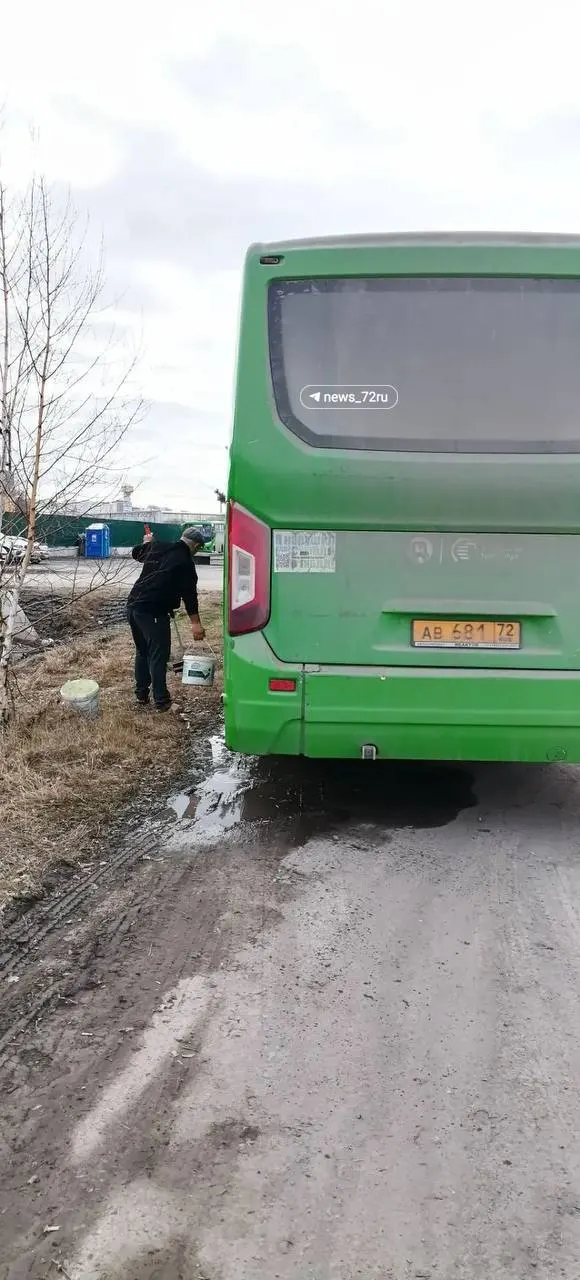 Жители жалуются, что водители маршрута №6 моют автобусы и сливают воду в соседний ручей, где обитают утки и рыба; перевозчик уже проводил беседы с сотрудниками, но проблема вернулась.