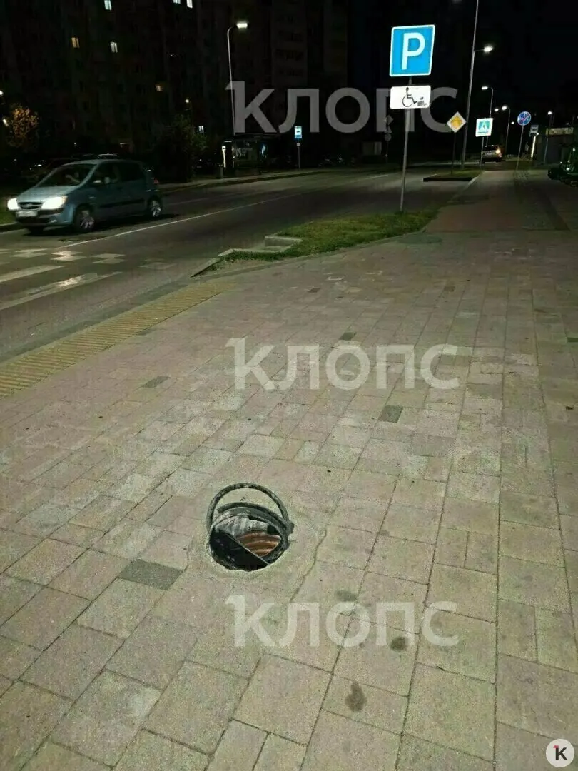 На Автомобильной улице в ночь на 28 июня парень провалился в сломанный люк; обошлось ушибами. Жители просят администрацию убрать опасные крышки и обследовать участок.