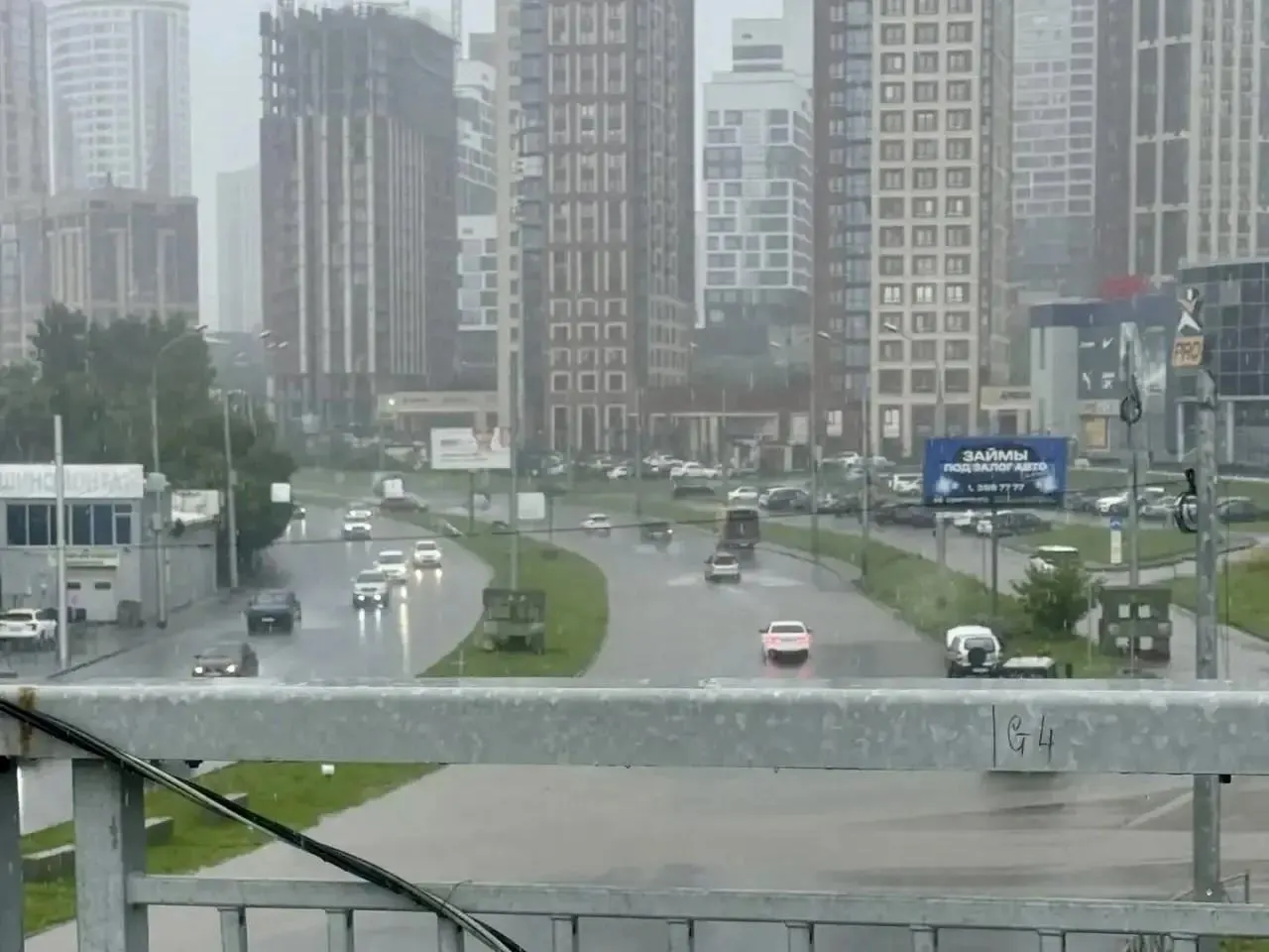С 10 августа в районе развязки перед четвёртым мостом через Обь начнут работы по водоотведению — подрядчик должен завершить их за три месяца.