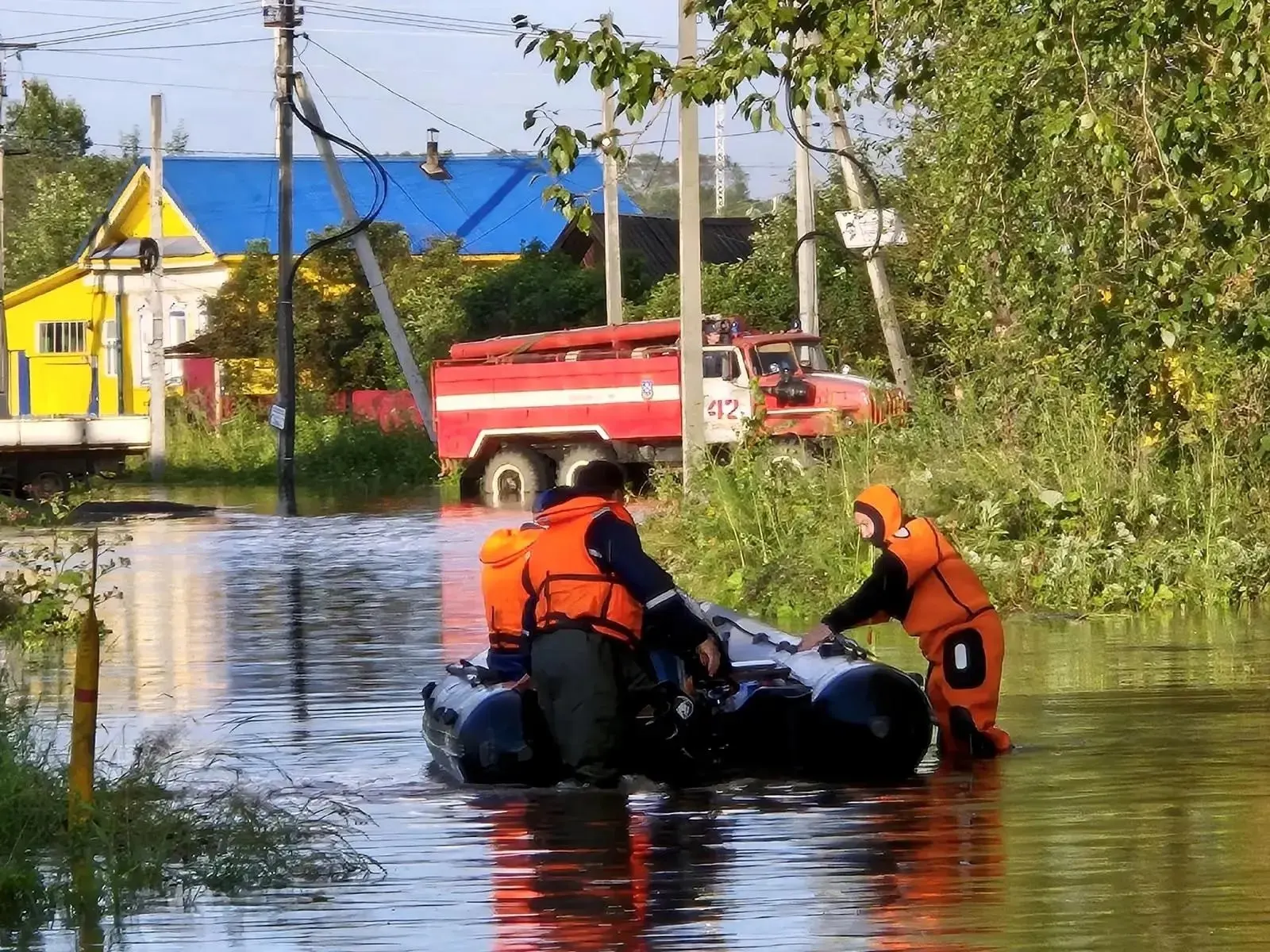 Паводок в&nbsp;Верхнем Уфалее: подтоплены 119&nbsp;участков и&nbsp;59&nbsp;домов