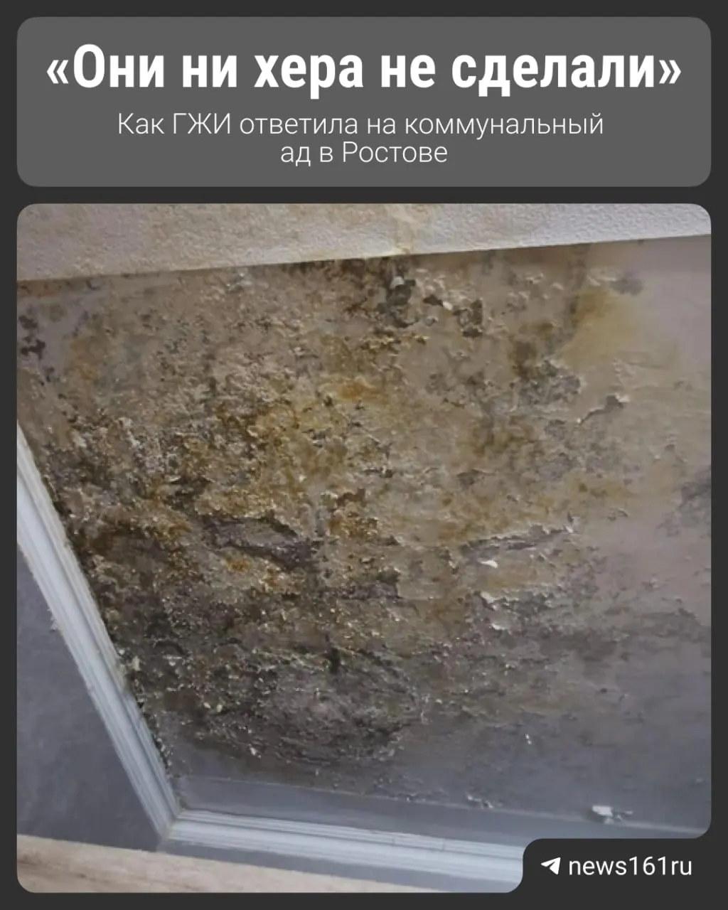 Дом на Казахской, 78 уже длительное время страдает от протечек: после недавнего затопления исчезла горячая вода, во дворе образовались лужи, а проблемы остаются.