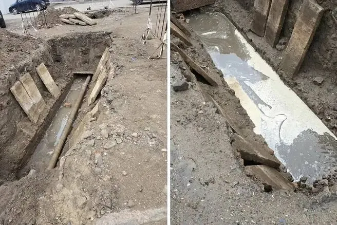 Жильцы дома по улице 50 лет Профсоюзов, 109 уже почти три недели без горячего водоснабжения; сроки восстановления неоднократно сдвигались.