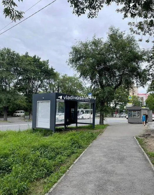 Павильон на Военном шоссе во Владивостоке вернут на место после ремонта сетей в ближайшие две недели.