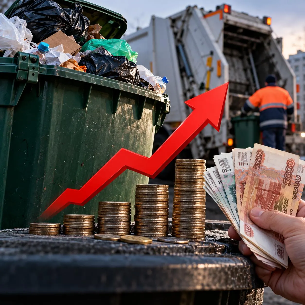 Рост тарифов на вывоз мусора в регионе связан с изменениями по тарифам после решения суда и инфляцией; новые ставки вступят в силу с 1 октября 2026 года, региональные различия составят 22,3% и 36%.