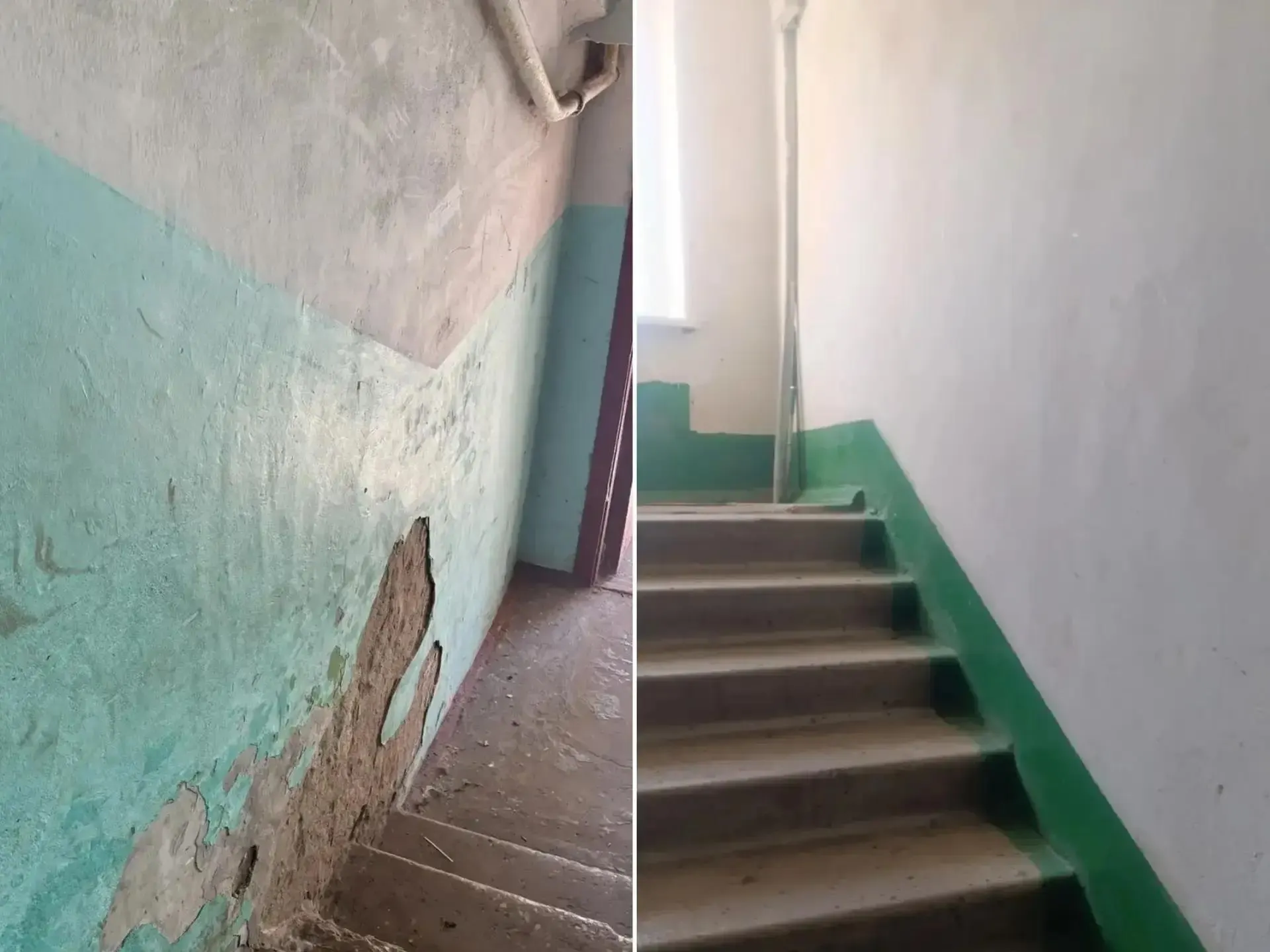 Обращение жильца помогло добиться устранения проблем в подъездах.